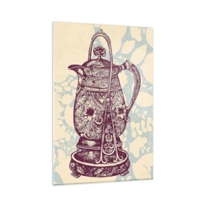 Glastavla - Bild på glas - Skönhet av det vardagliga livet - 70x100 cm