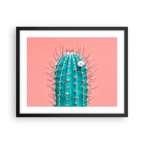 Affisch i svart ram - Titta bara - 50x40 cm