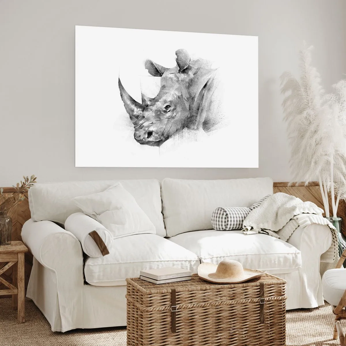 Affisch - Afrikansk porträtt - 100x70 cm