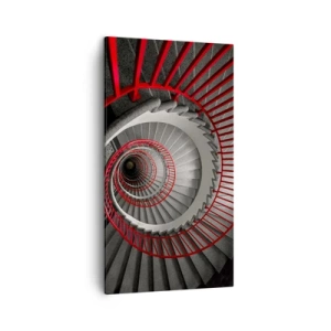 Canvastavla - Bild på duk - Arkitektoniska spel - 45x80 cm