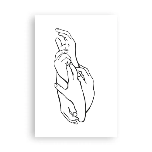 Affisch - Hand i hand - 61x91 cm