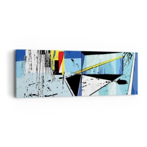 Canvastavla - Bild på duk - Se värden ur en vinkel... - 90x30 cm