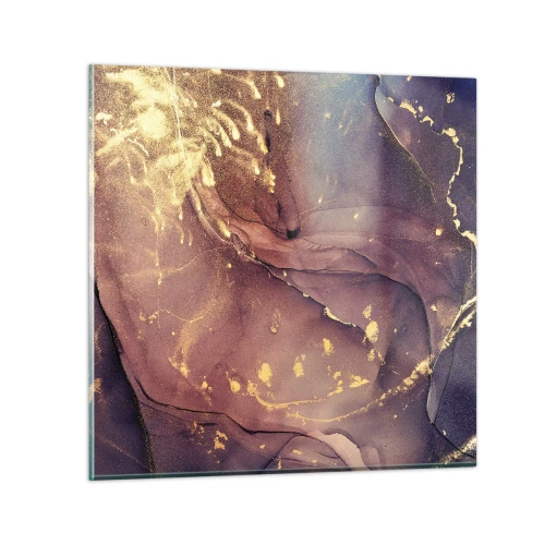 Glastavla - Bild på glas - Materia och ande - 30x30 cm