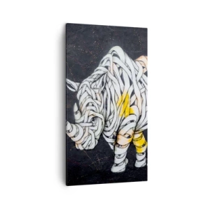 Canvastavla - Bild på duk - Grovhet är en myt - 45x80 cm