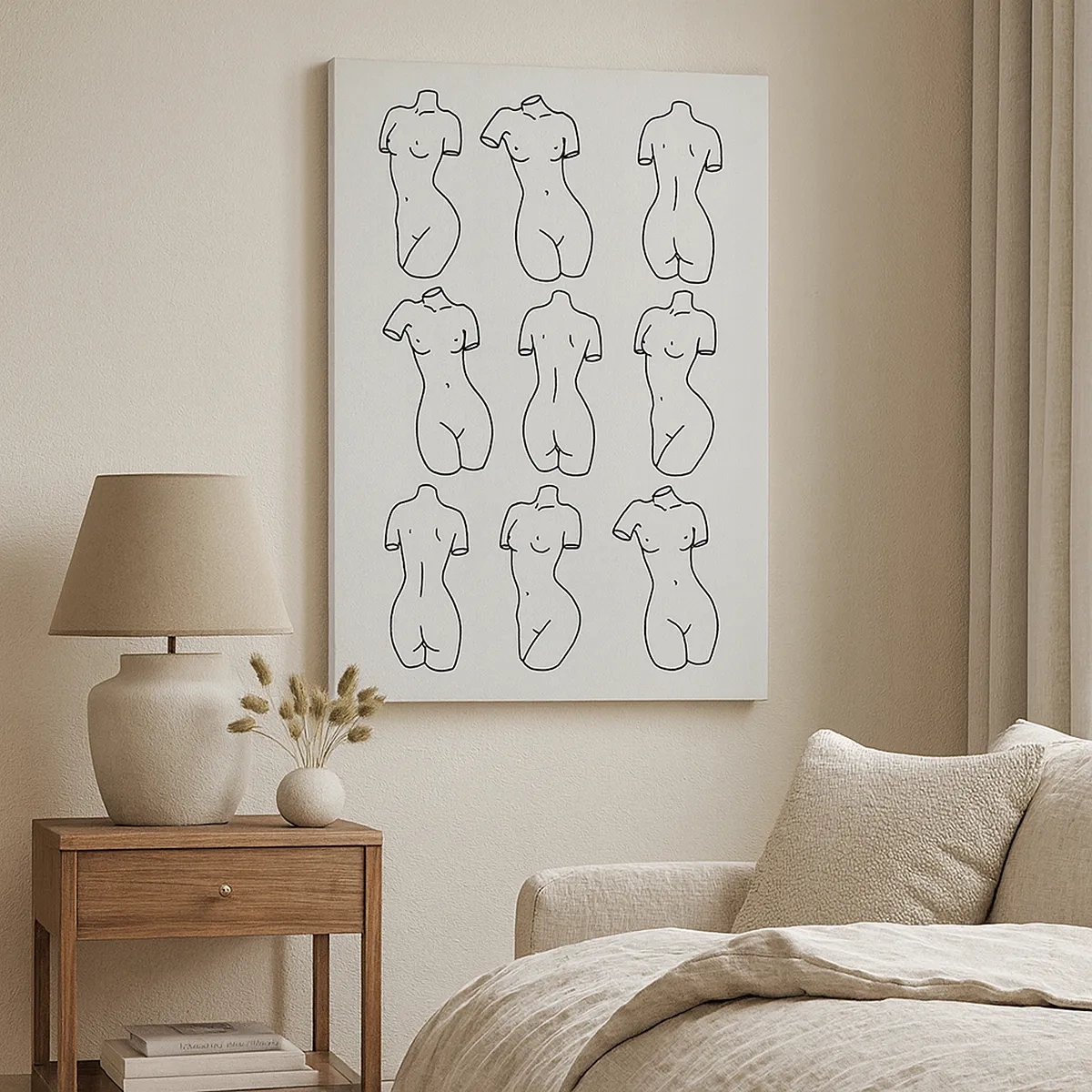 Canvastavla - Bild på duk - Endast Venus - 50x70 cm