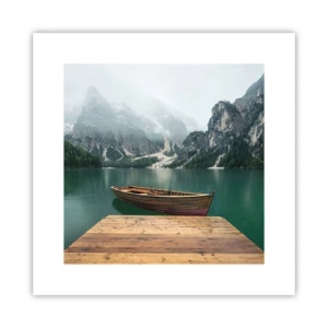 Affisch - Naturens mäktighet - 30x30 cm