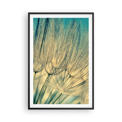 Affisch i svart ram - I väntan på vinden - 61x91 cm