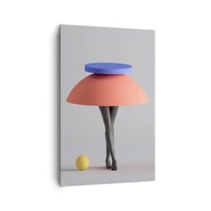 Canvastavla - Bild på duk - Surrealistisk komposition - 80x120 cm