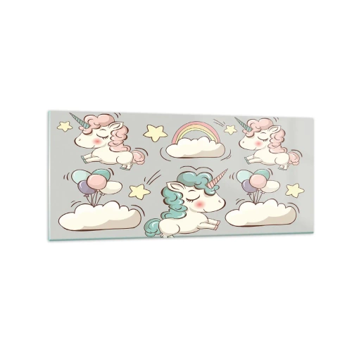 Glastavla - Bild på glas - De existerar säkert... - 120x50 cm