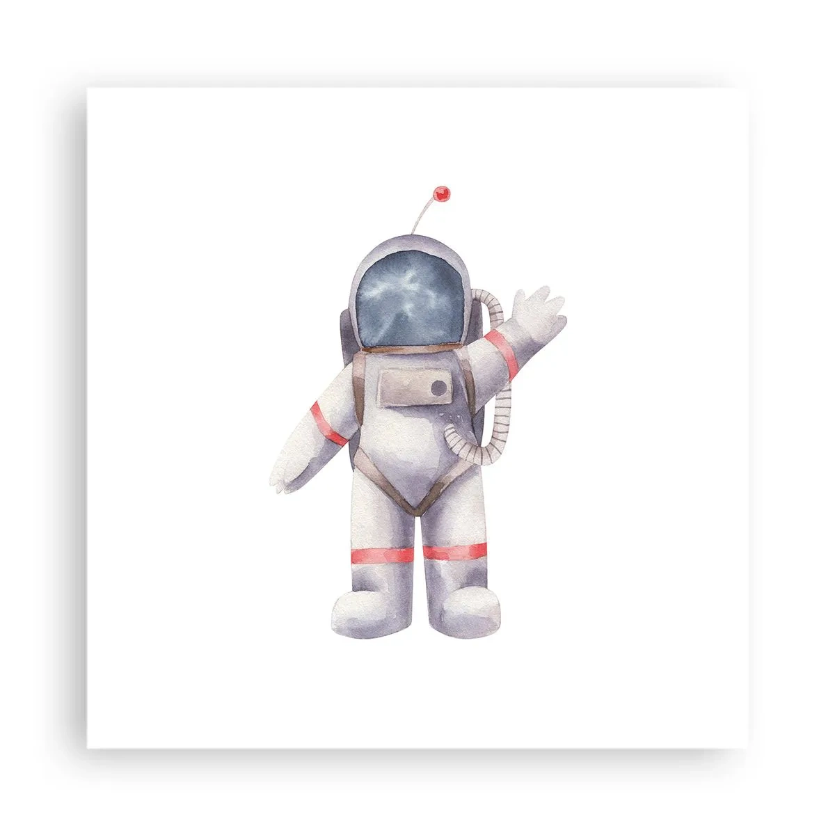 Affisch - Det var allt för nu! - 40x40 cm