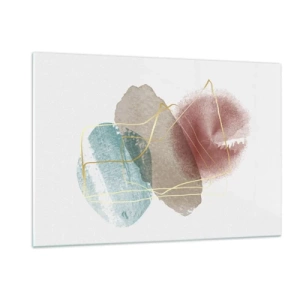 Glastavla - Bild på glas - Rummets pärlor - 120x80 cm