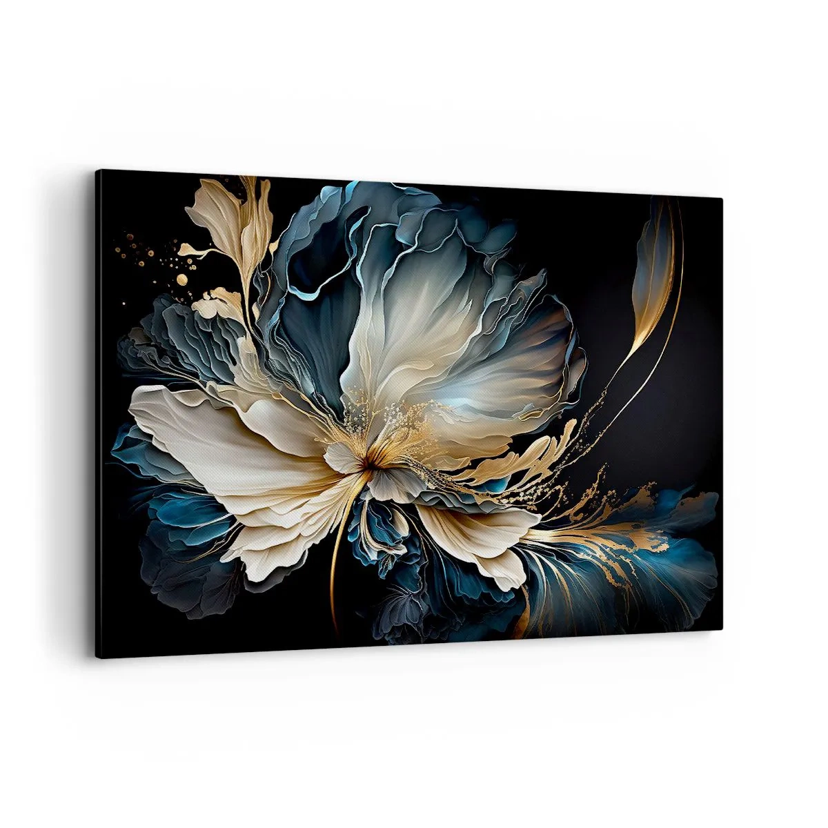 Canvastavla - Bild på duk - Sagolik ormbunksblomma - 120x80 cm