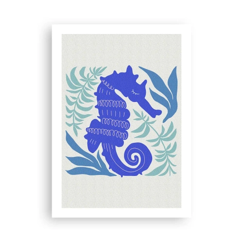 Affisch - På enundervattenäng - 50x70 cm