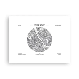 Affisch - Warszawas anatomi - 40x30 cm