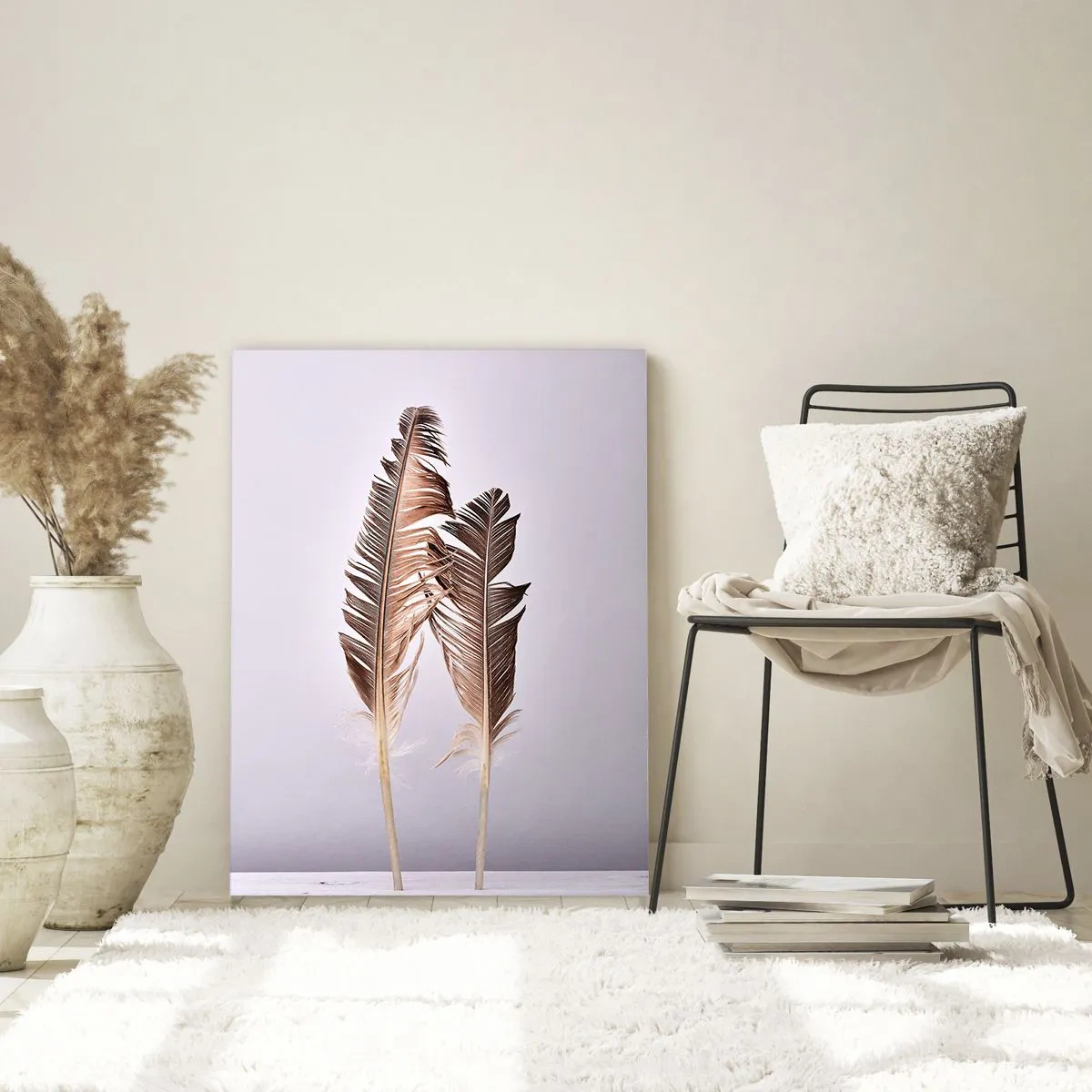 Glastavla - Bild på glas - Mot intet - 70x100 cm