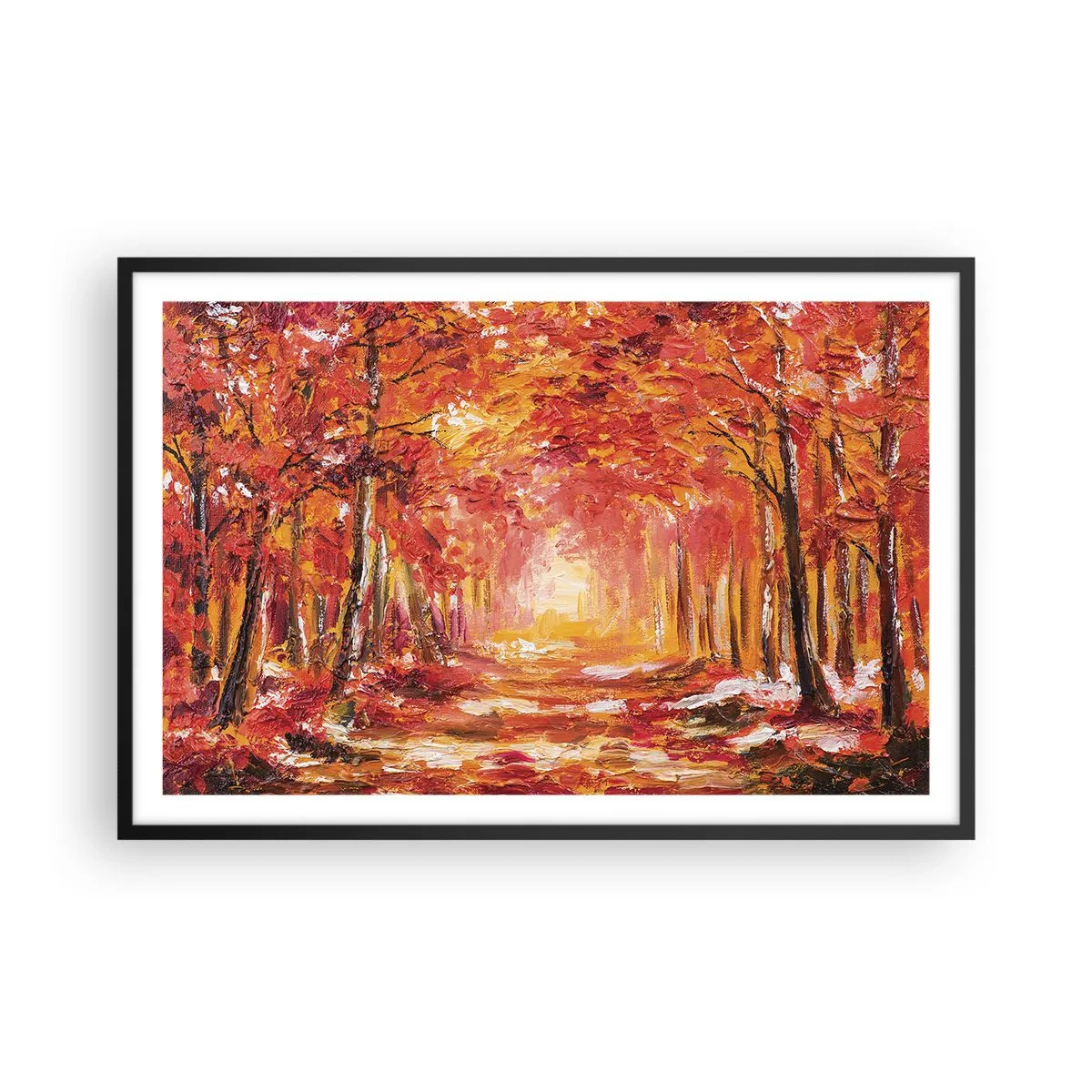 Affisch i svart ram - Kopparskog - 91x61 cm