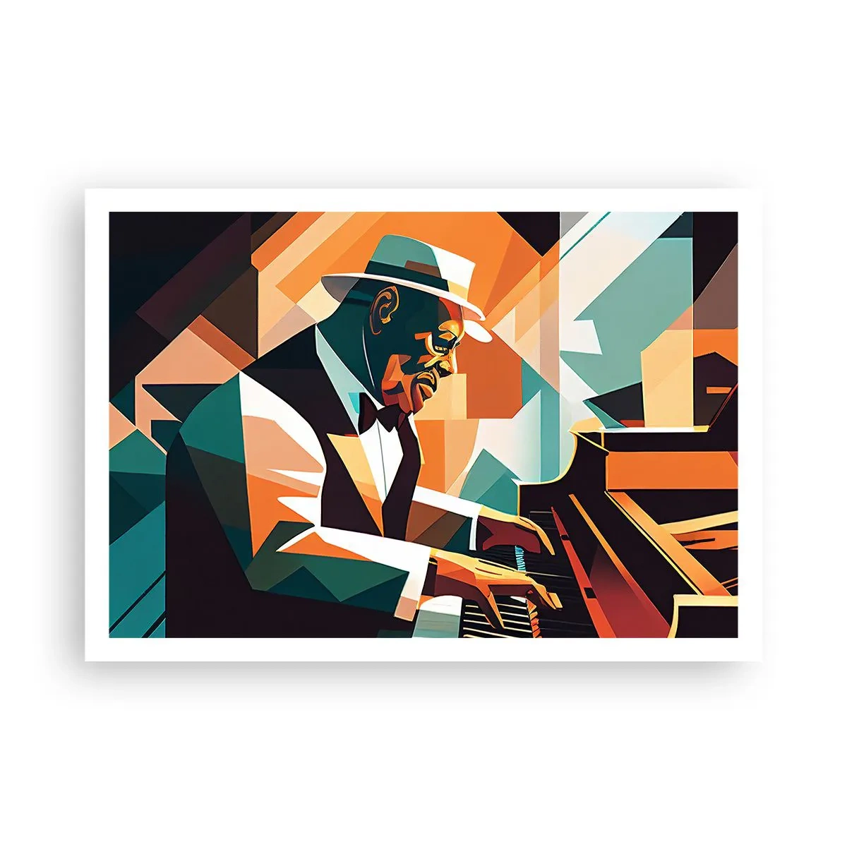 Affisch - Allt som är jazz - 100x70 cm