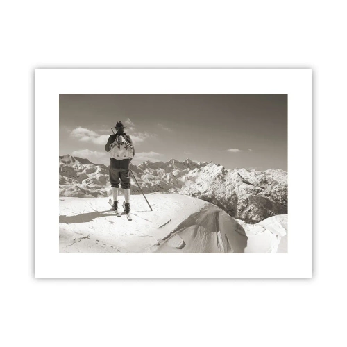 Affisch - Och fjällen är samma - 40x30 cm