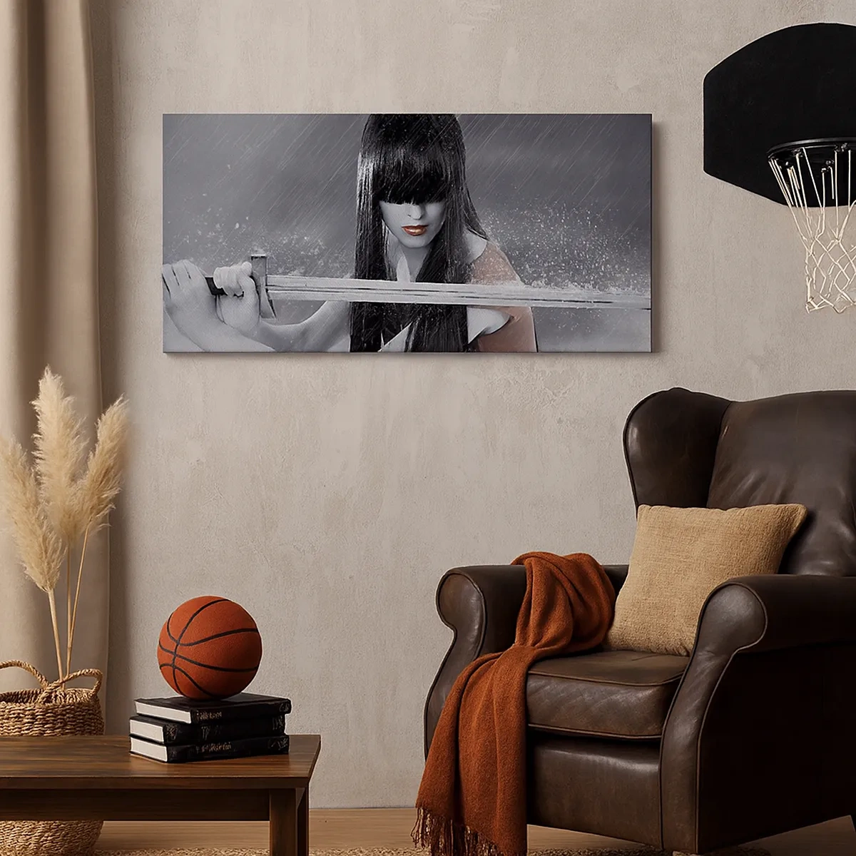 Canvastavla - Bild på duk - Vacker och farlig - 30x30 cm