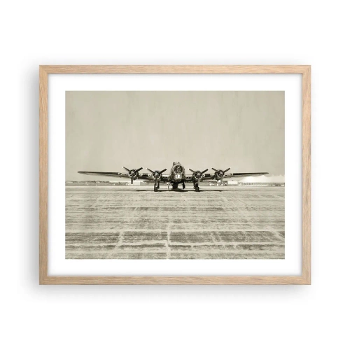 Affisch i ram av ljusek - Redo som vanligt - 50x40 cm