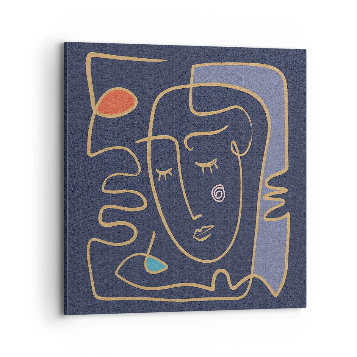 Canvastavla - Bild på duk - I drömmarnas värld - 70x70 cm