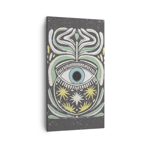 Canvastavla - Bild på duk - Stamritualer - 45x80 cm