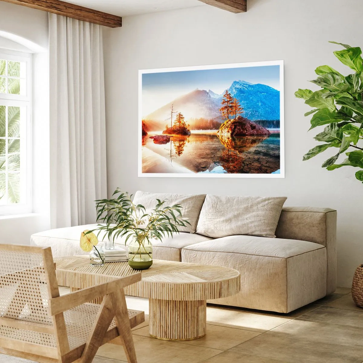Affisch - Naturen i ett nytt ljus - 100x70 cm