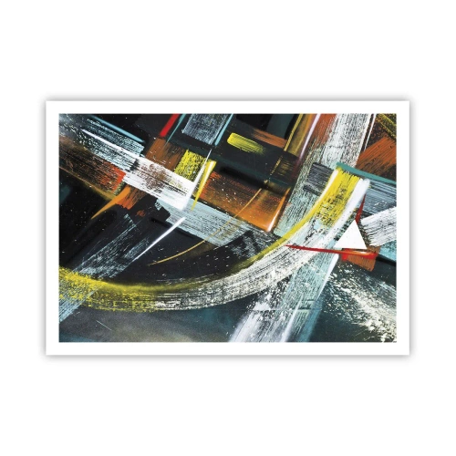 Affisch - Rörelsens energi - 100x70 cm