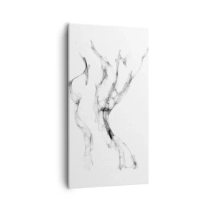 Canvastavla - Bild på duk - Vacker och stark - 55x100 cm