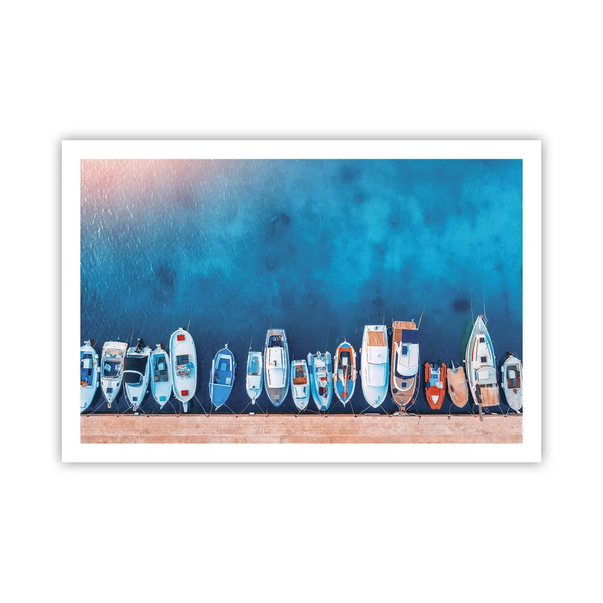 Affisch - I en rad - 91x61 cm