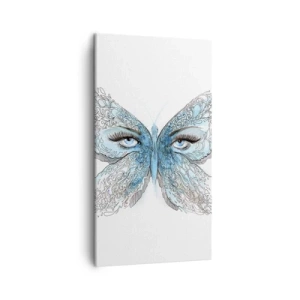 Canvastavla - Bild på duk - Fjärilögon - 45x80 cm
