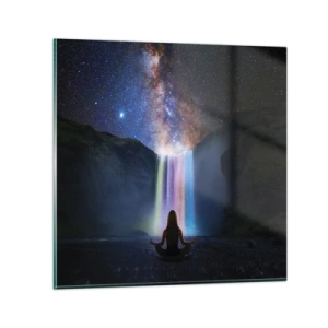 Glastavla - Bild på glas - Absolut harmoni - 30x30 cm