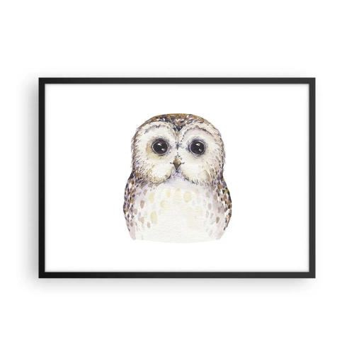 Affisch i svart ram - Titta i mina ögon - 70x50 cm