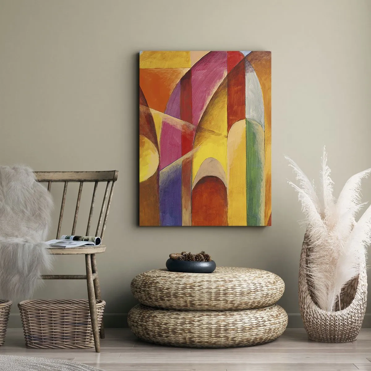 Canvastavla - Bild på duk - Solens domkyrka - 80x120 cm