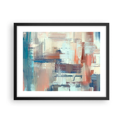 Affisch i svart ram - Att nå ljuset - 50x40 cm