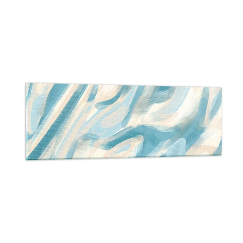 Glastavla - Bild på glas - Vårvindar - 90x30 cm