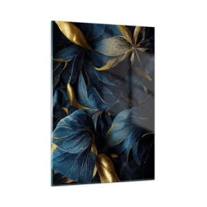 Glastavla - Bild på glas - Fodrad med guld - 50x70 cm