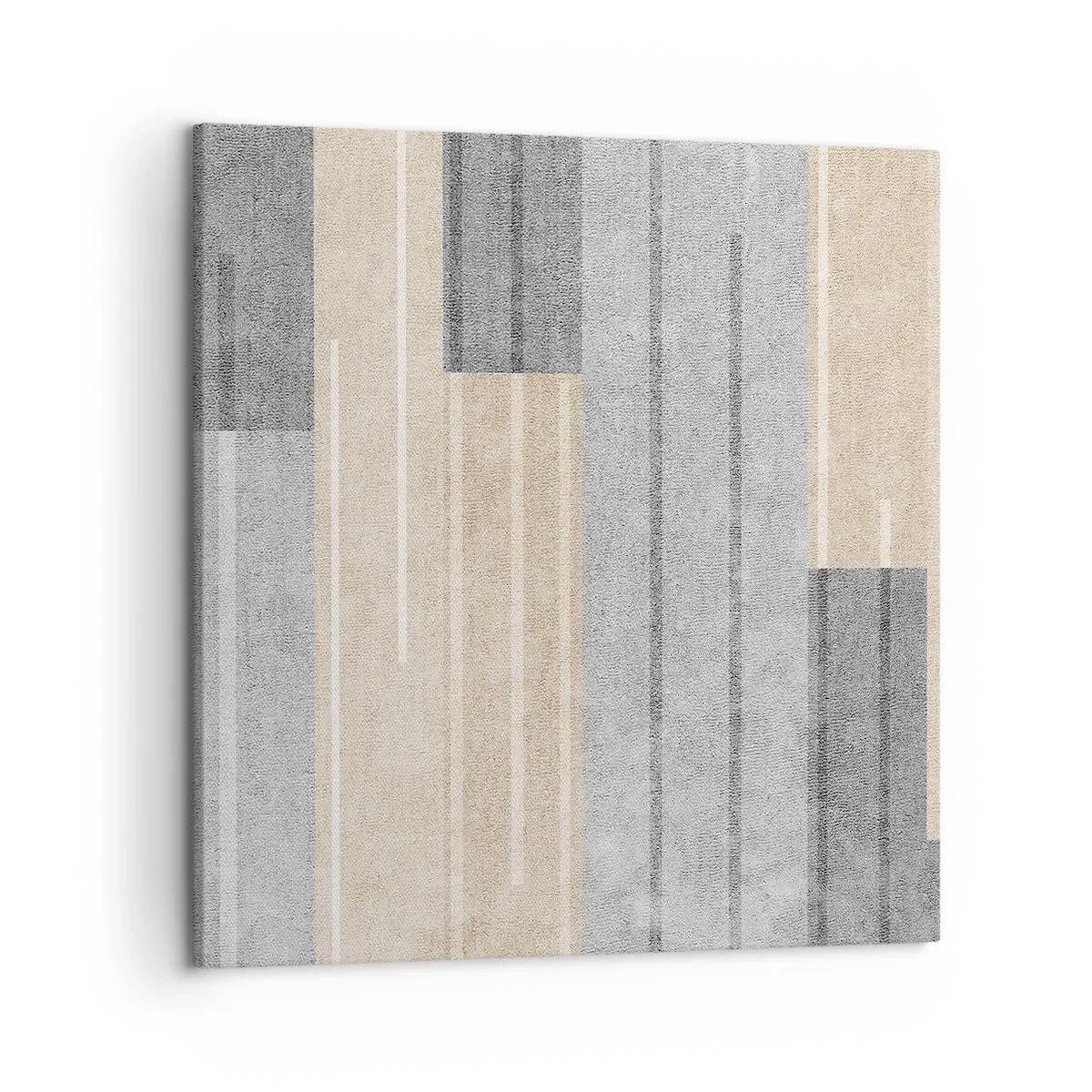 Canvastavla - Bild på duk - Komposition: allt i lod - 50x50 cm