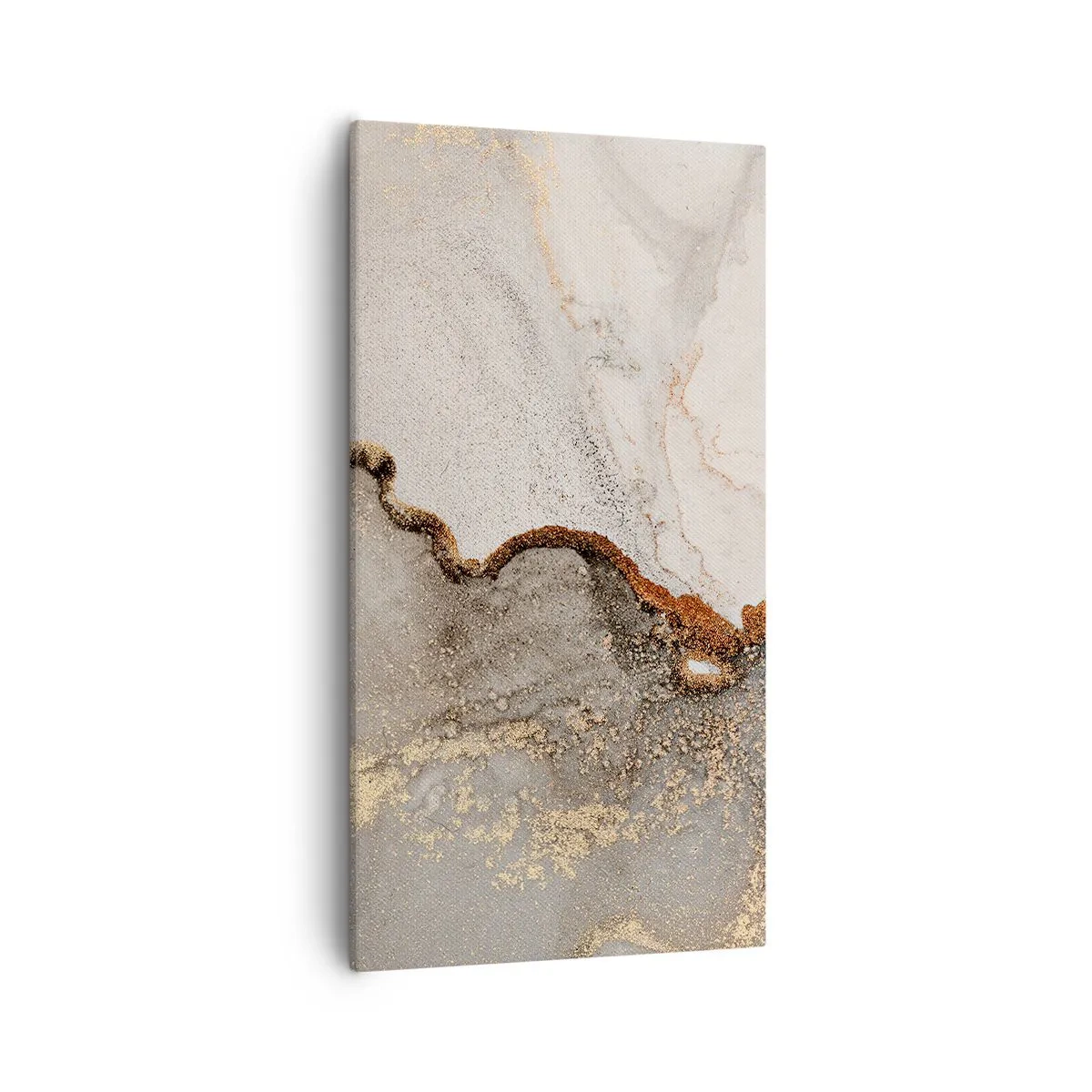 Canvastavla - Bild på duk - På färgernas gräns - 55x100 cm