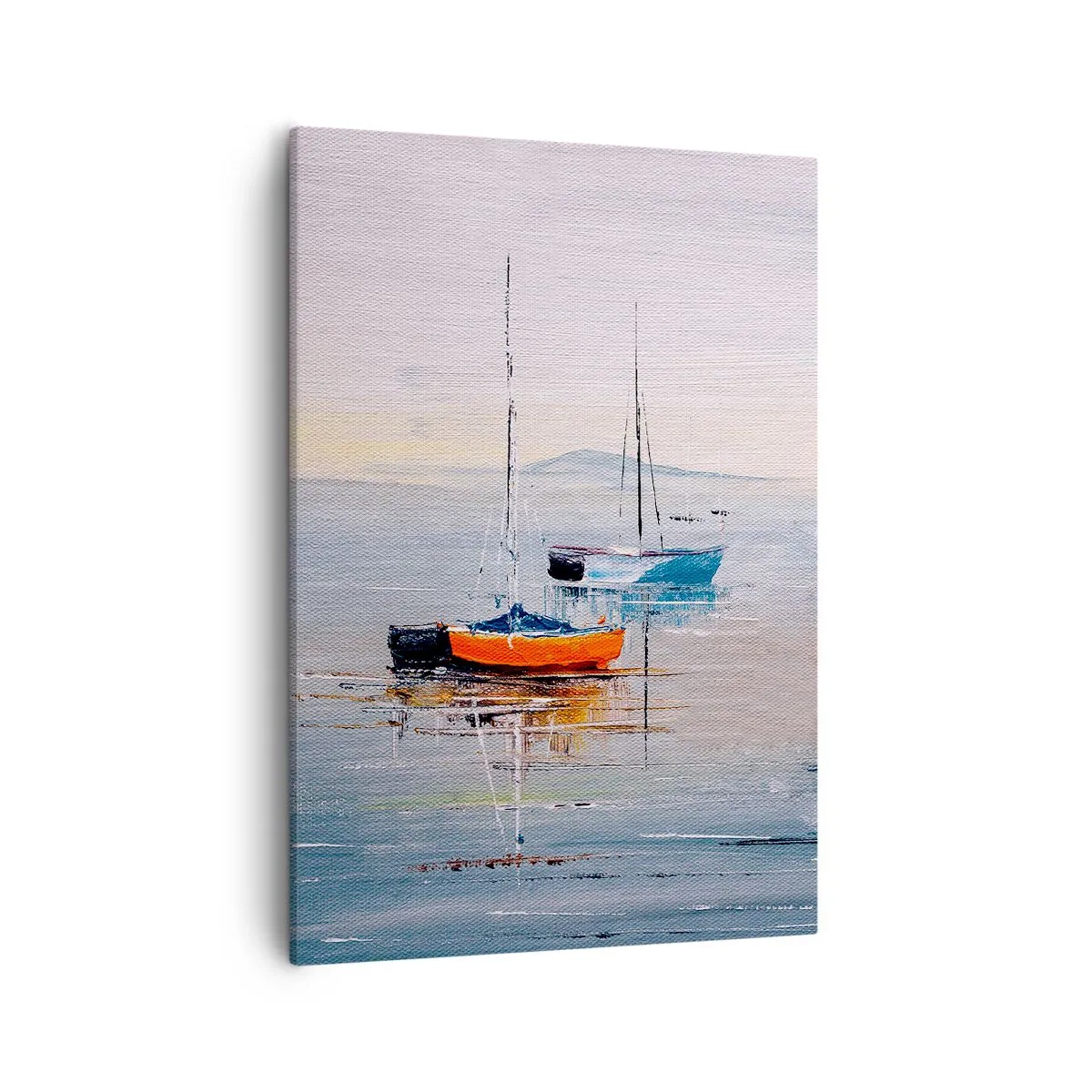 Canvastavla - Bild på duk - En välförtjänt vila - 50x70 cm
