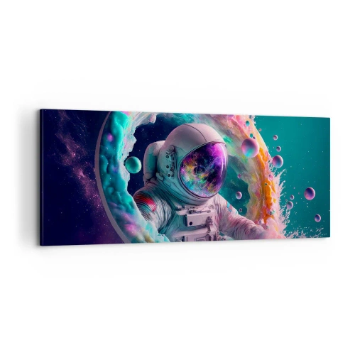 Canvastavla - Bild på duk - Stjärnport - 100x40 cm