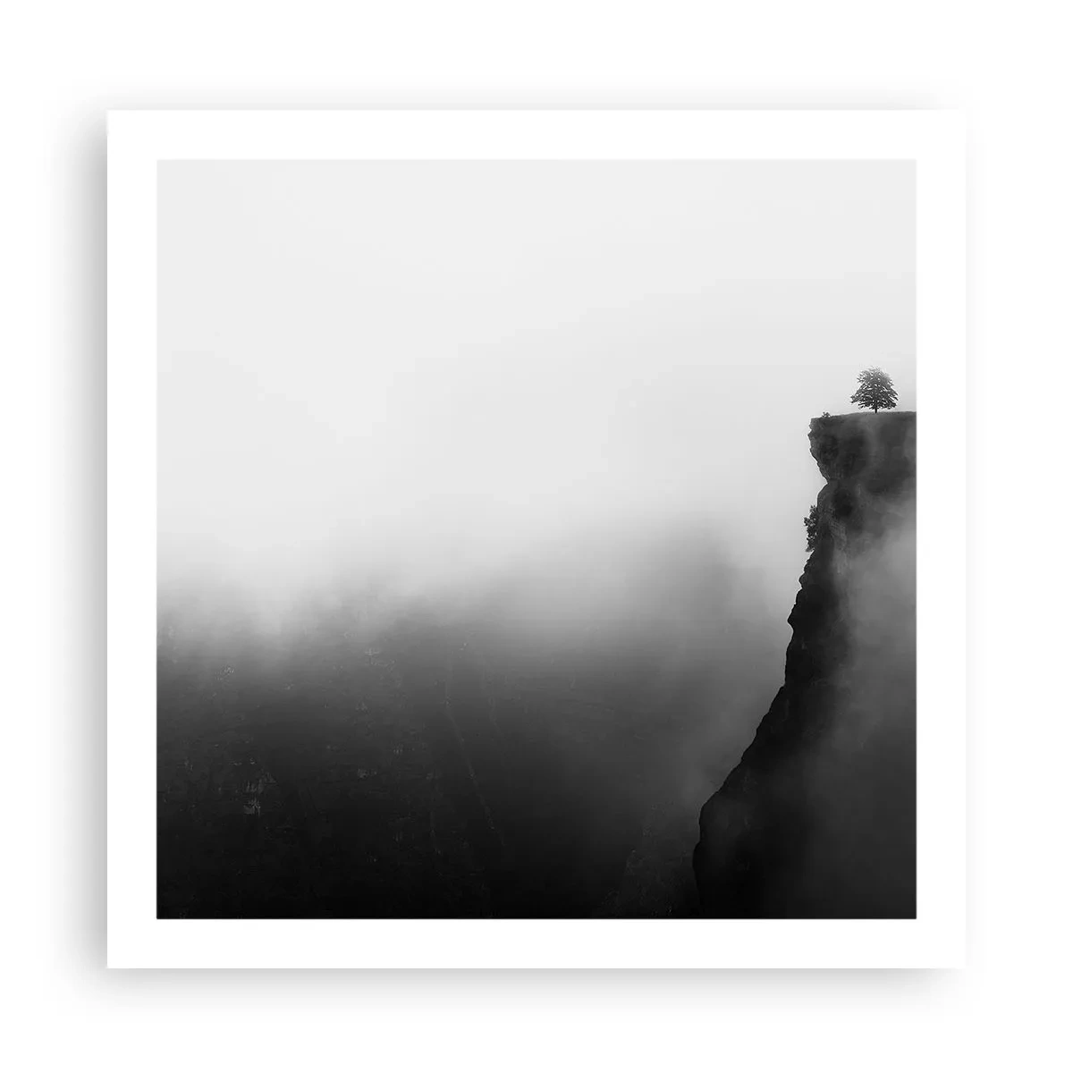 Affisch - På världens gräns - 60x60 cm