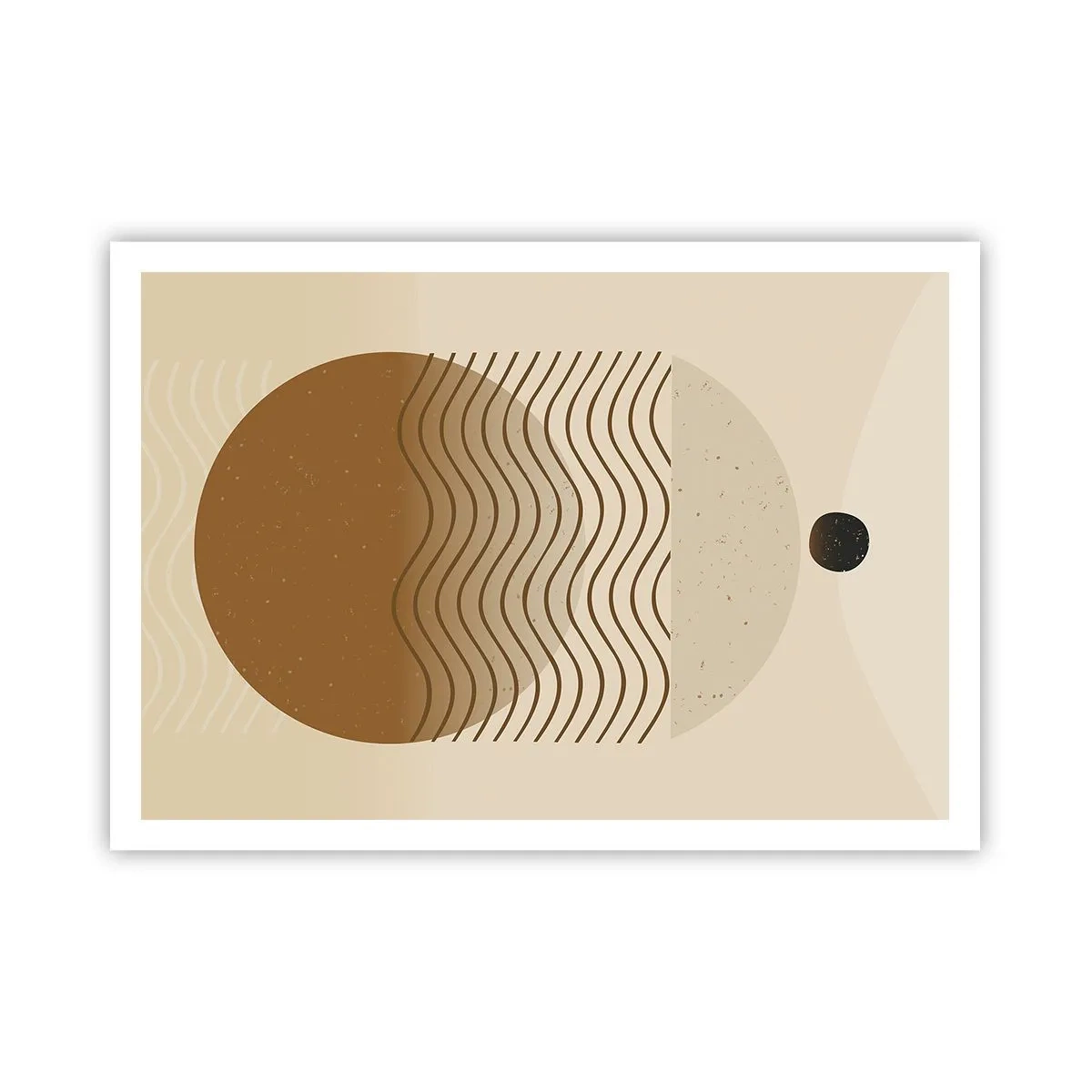 Affisch - Om geometriska figurers ursprung - 100x70 cm