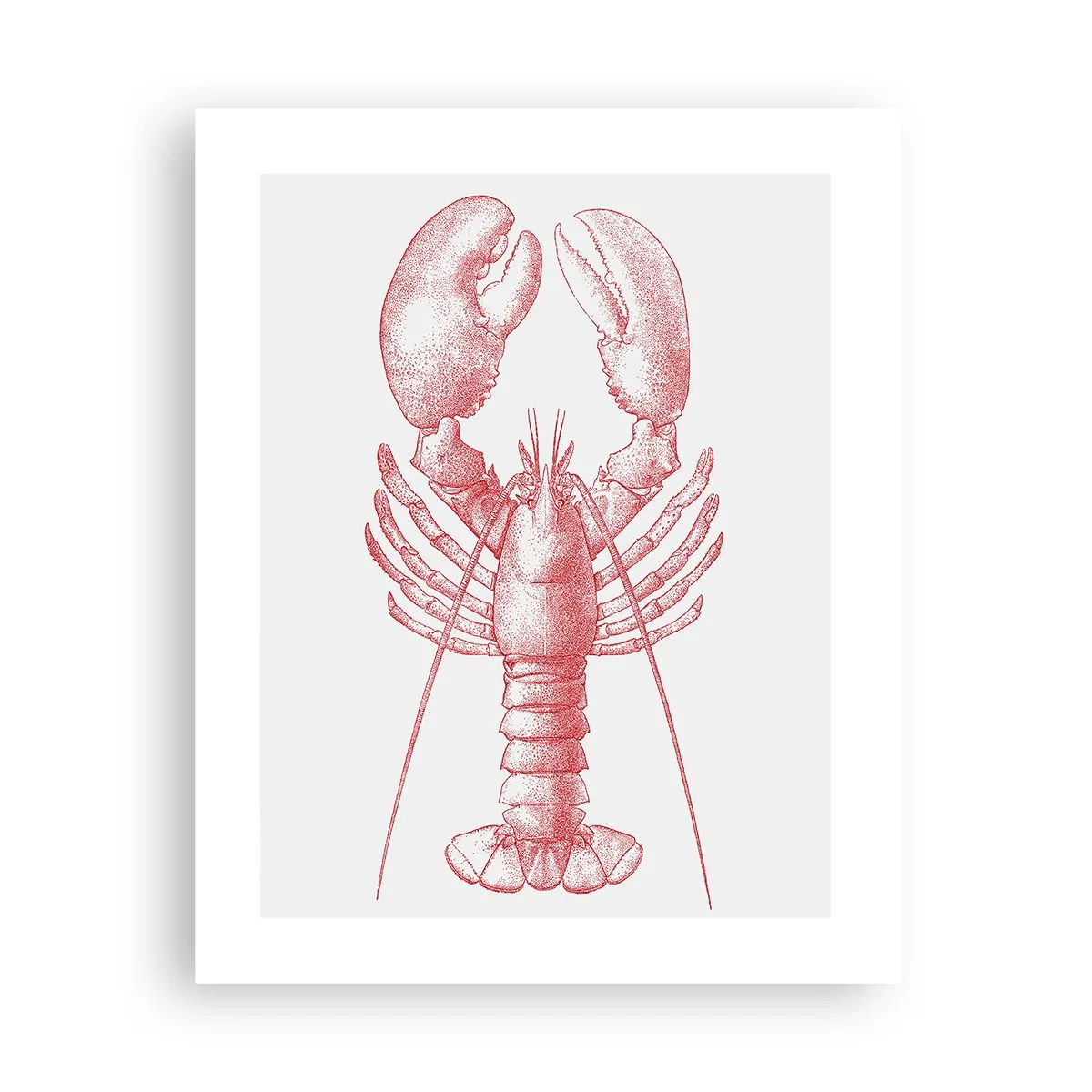 Affisch - Hummer värdig Homer - 40x50 cm