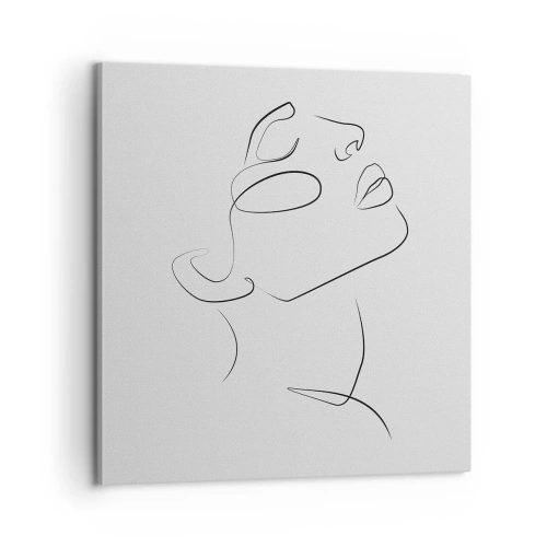 Canvastavla - Bild på duk - Drömmens meander - 60x60 cm