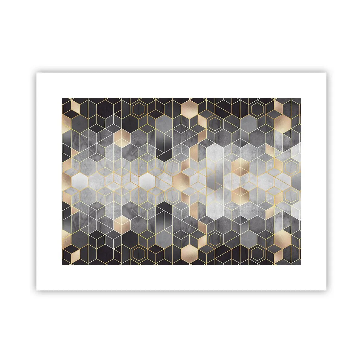 Affisch - Diamantkomposition - 40x30 cm