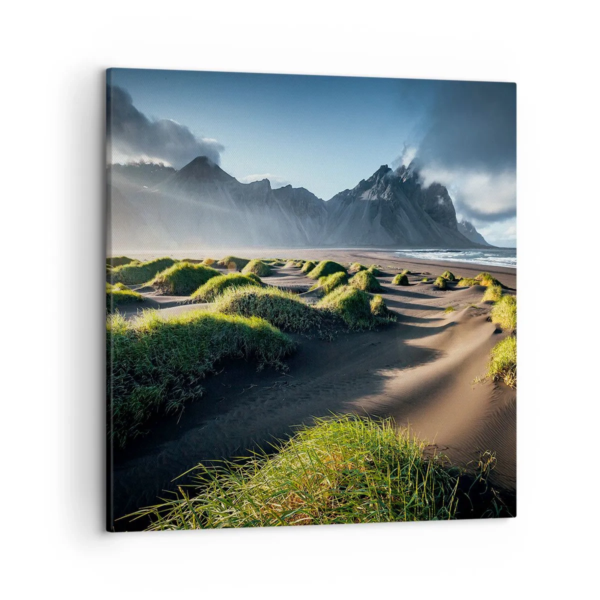 Canvastavla - Bild på duk - Elementens harmoni - 50x50 cm