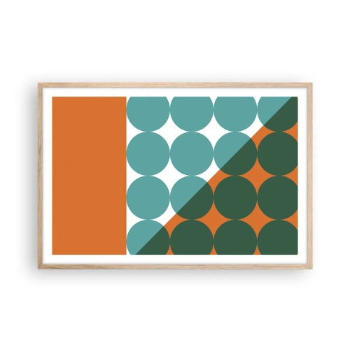 Affisch i ram av ljusek - Uppåt och på diagonalen - 91x61 cm