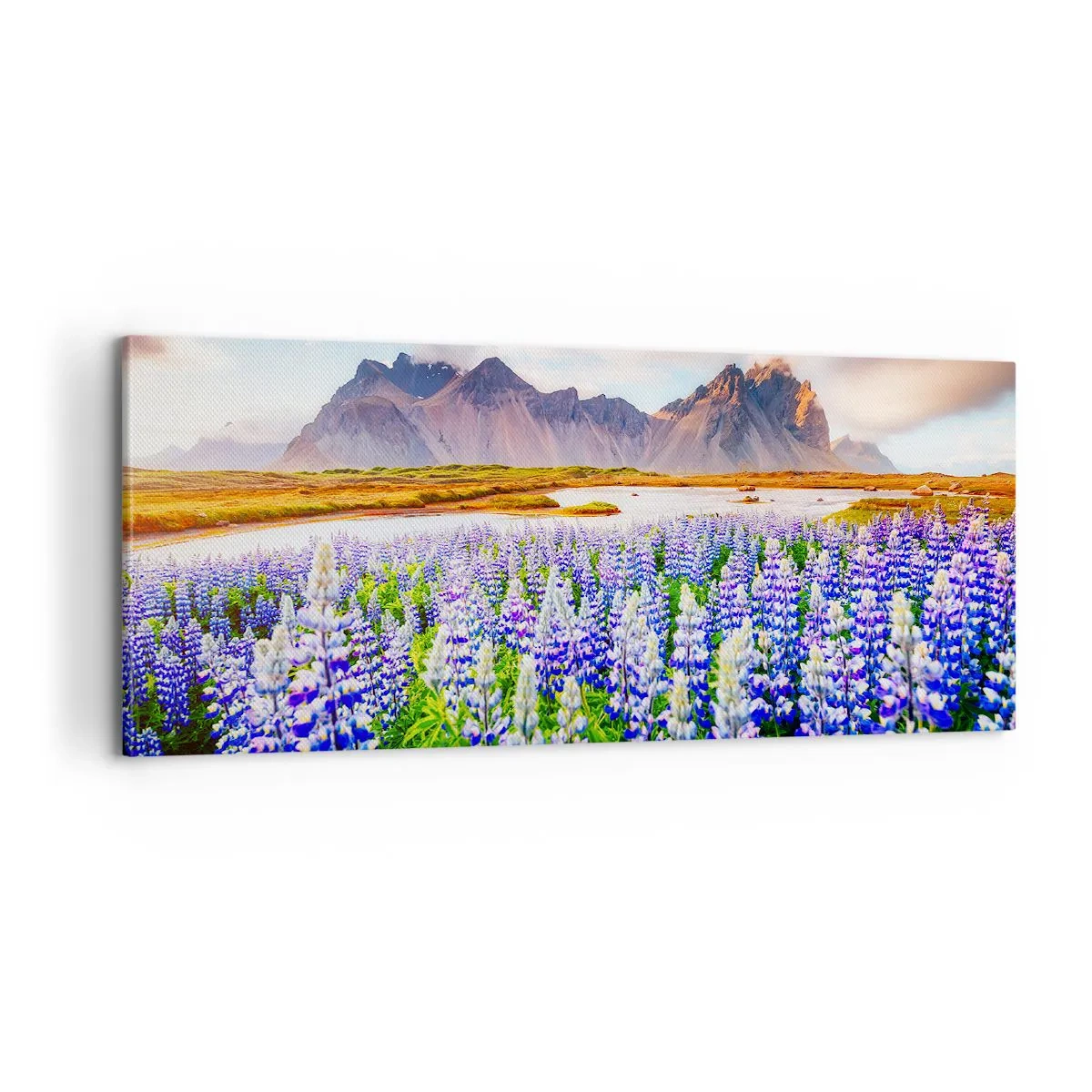 Canvastavla - Bild på duk - Styrka och stränghet bredvid mildhet - 100x40 cm