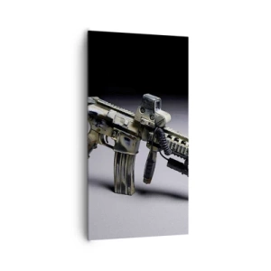 Canvastavla - Bild på duk - Alltid farlig - 65x120 cm